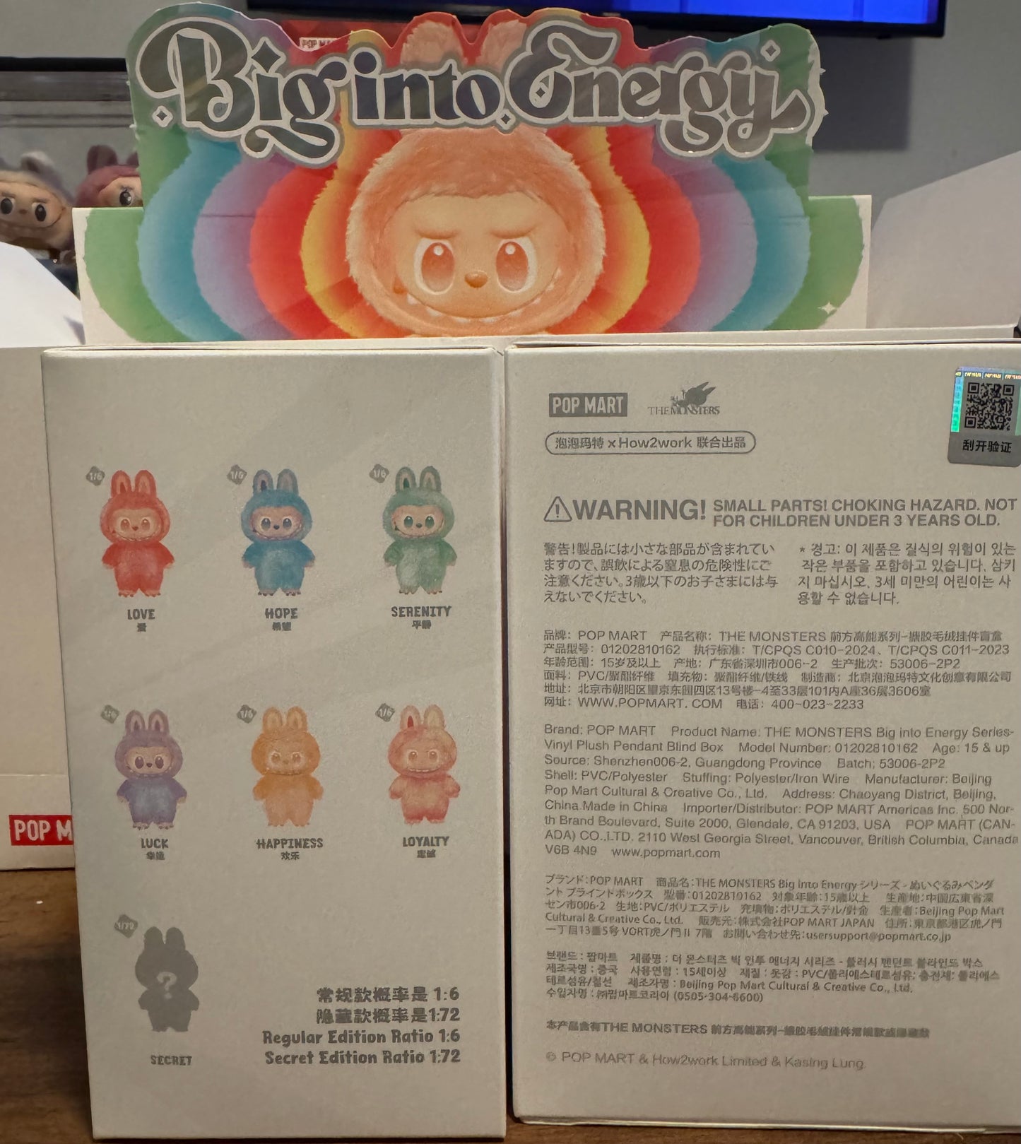 Pop MART Labubu Big Into Energy V3 Blind Box