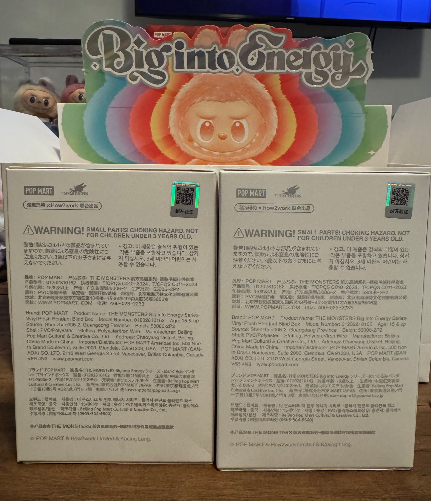 Pop MART Labubu Big Into Energy V3 Blind Box