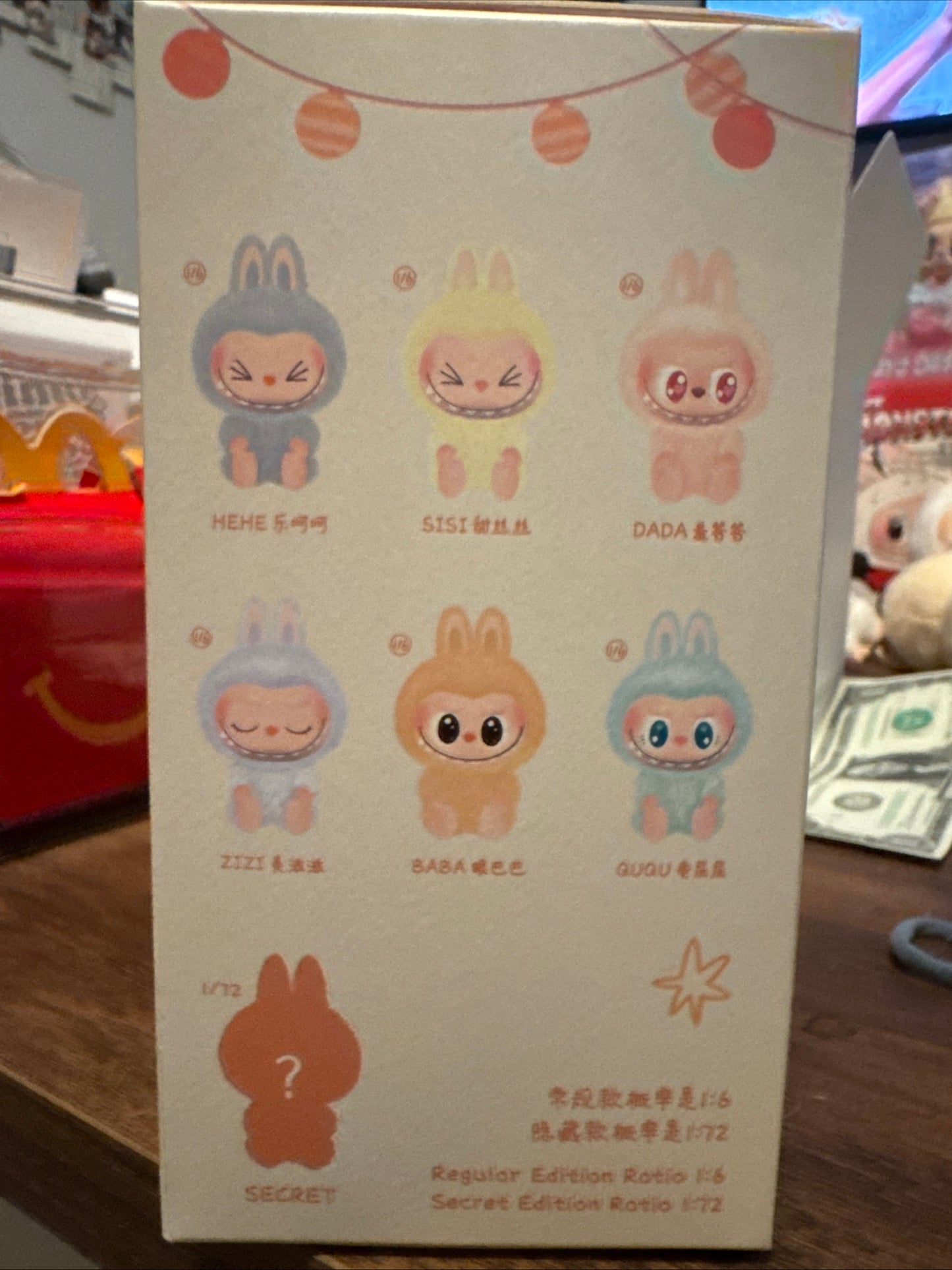 US Seller POP MART LABUBU The Monsters Have A Seat Vinyl Plush Sealed Blind Box