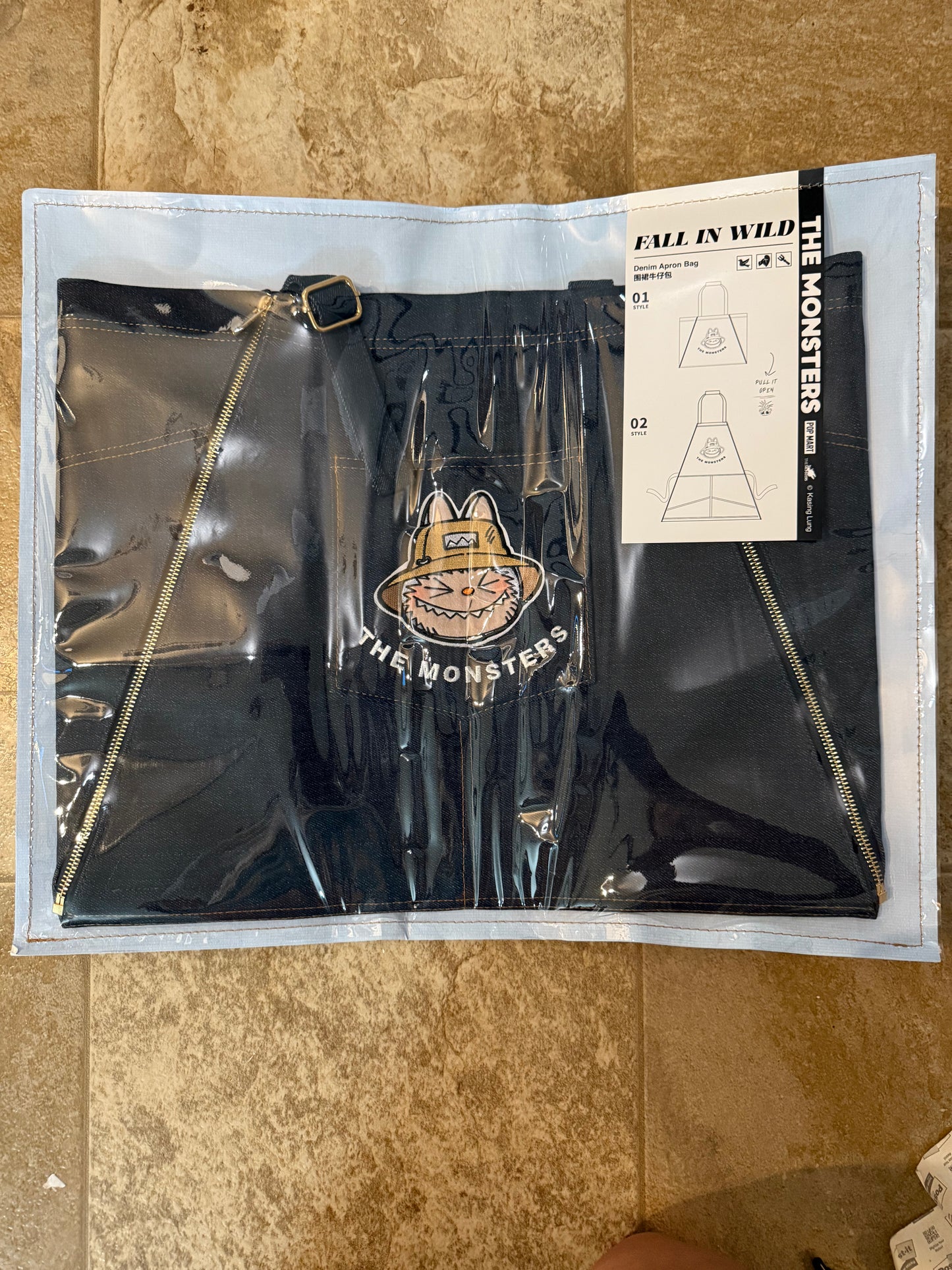 Labubu original Apron/ bag