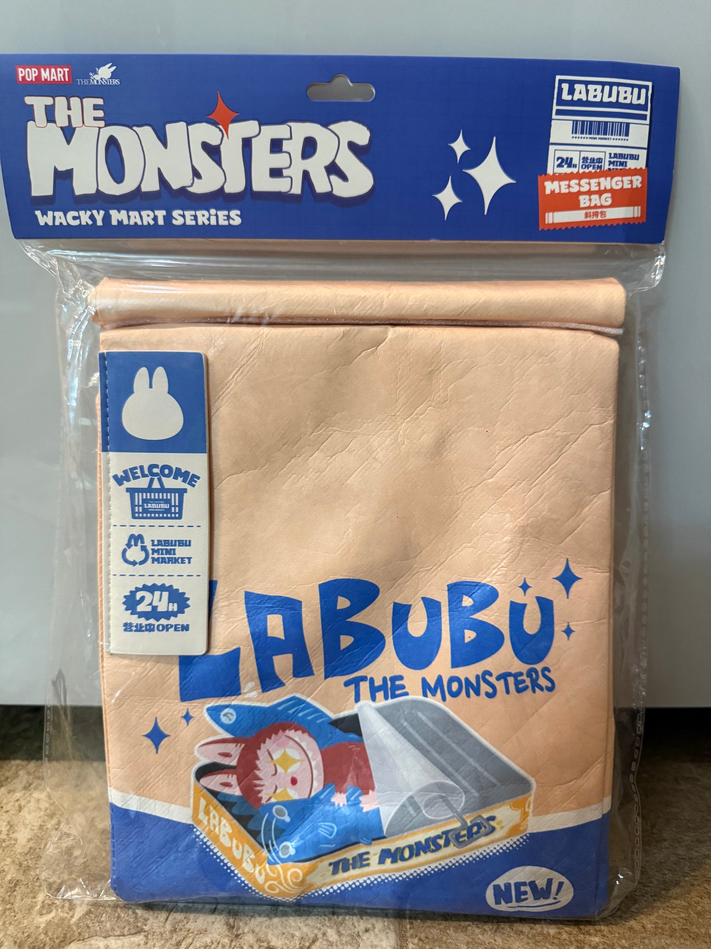 Wacky Mart messenger bag