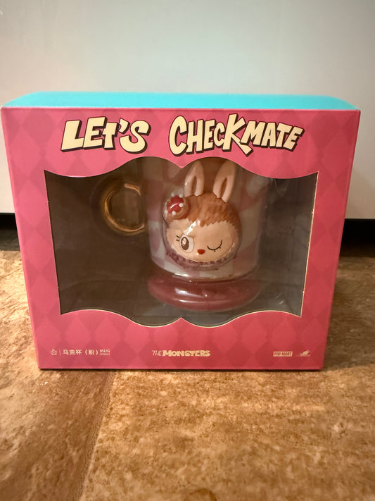 Let’s checkmate Labubu mug Queen